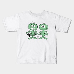 Moon Men Aliens from Rocky and Bullwinkle Kids T-Shirt